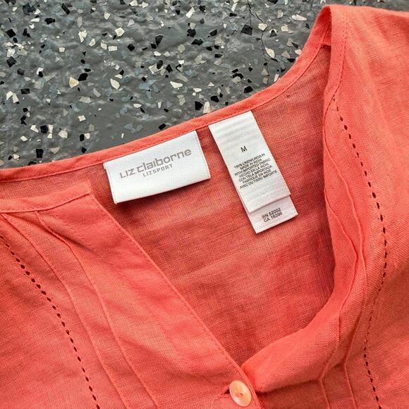 Pure Linen Blouse - Picture 6 of 6